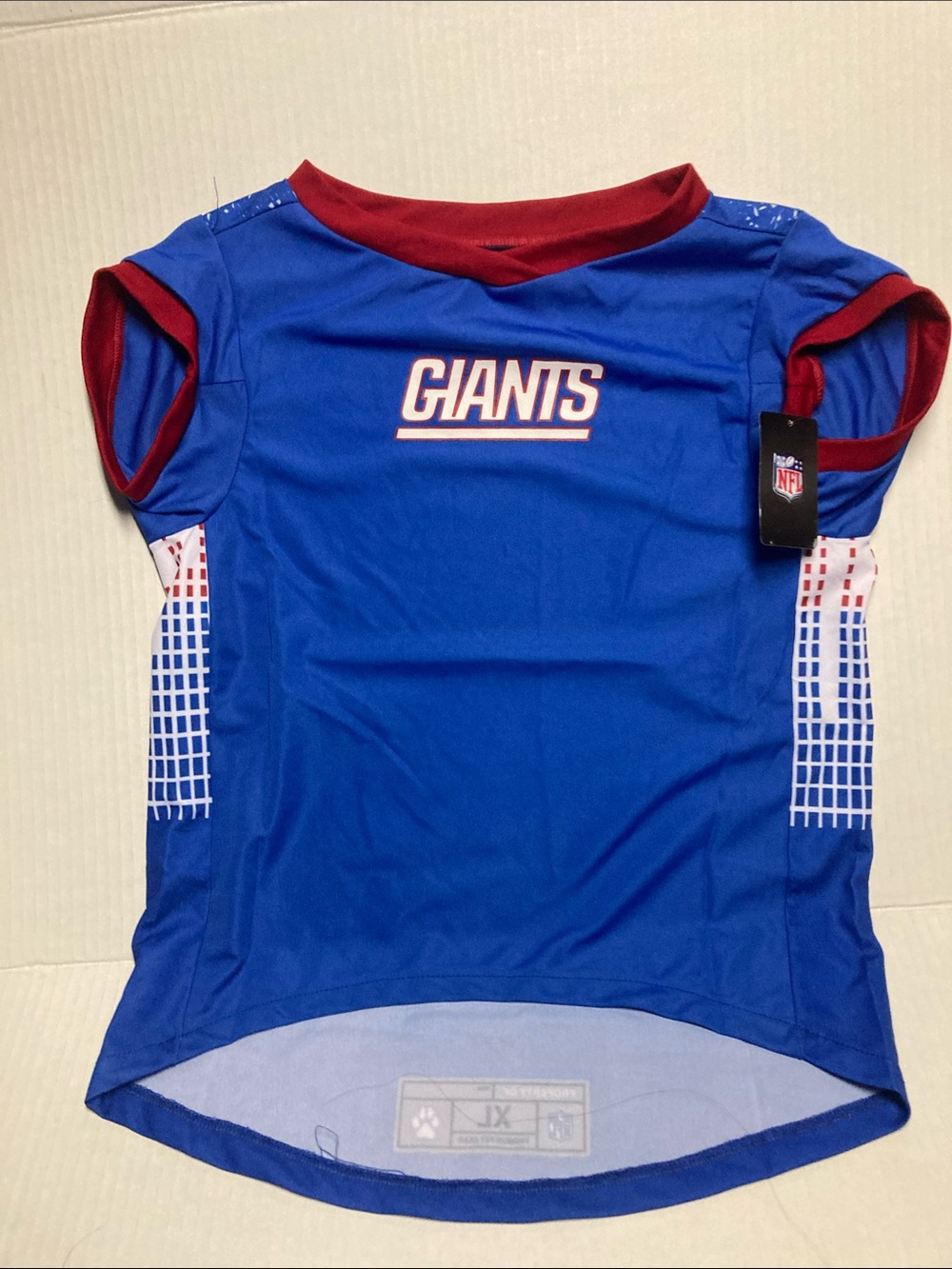 NFL Giants Dog Blue Tee